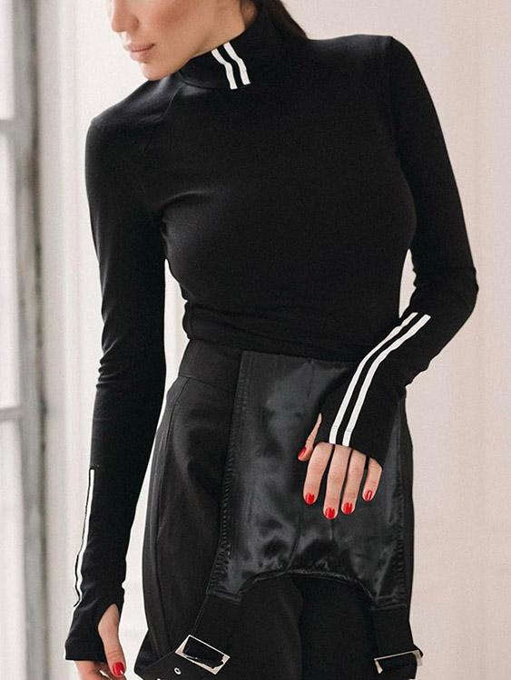 OEM Ladies Black T-Shirts