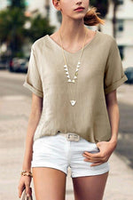 NEW FEELING Womens Grey T-Shirts