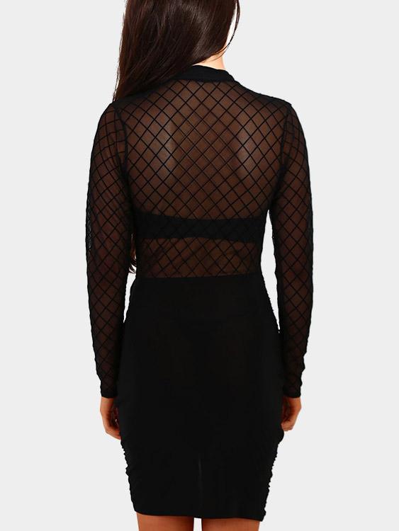 NEW FEELING Womens Black Mini Dresses