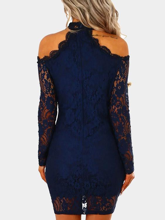NEW FEELING Womens Navy Mini Dresses