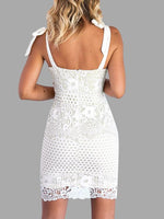 NEW FEELING Womens White Mini Dresses