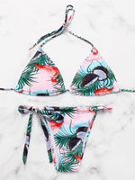 OEM ODM Ladies Light Blue Bikinis