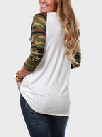 NEW FEELING Womens White T-Shirts