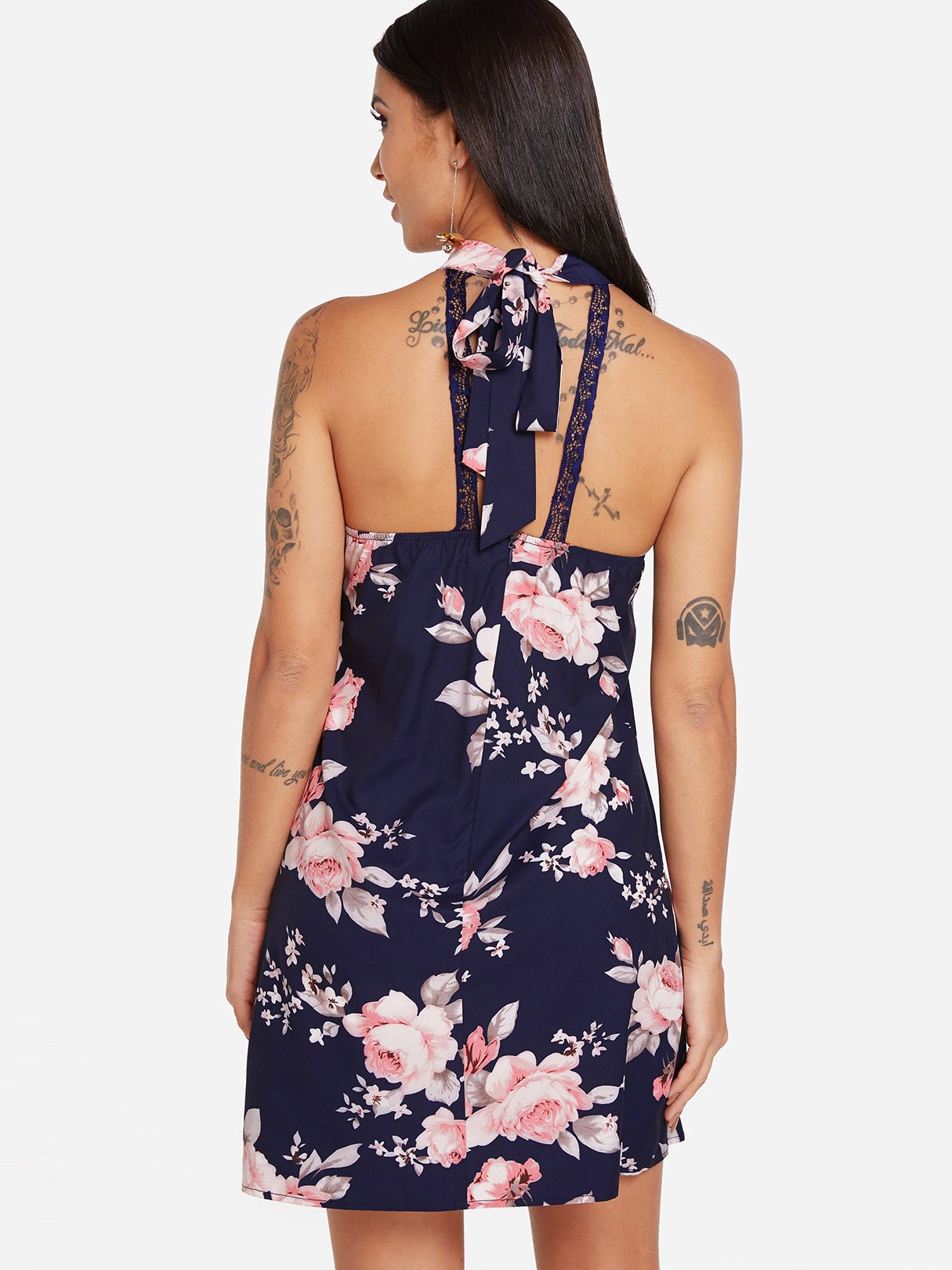 NEW FEELING Womens Navy Mini Dresses