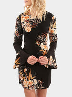 NEW FEELING Womens Black Mini Dresses