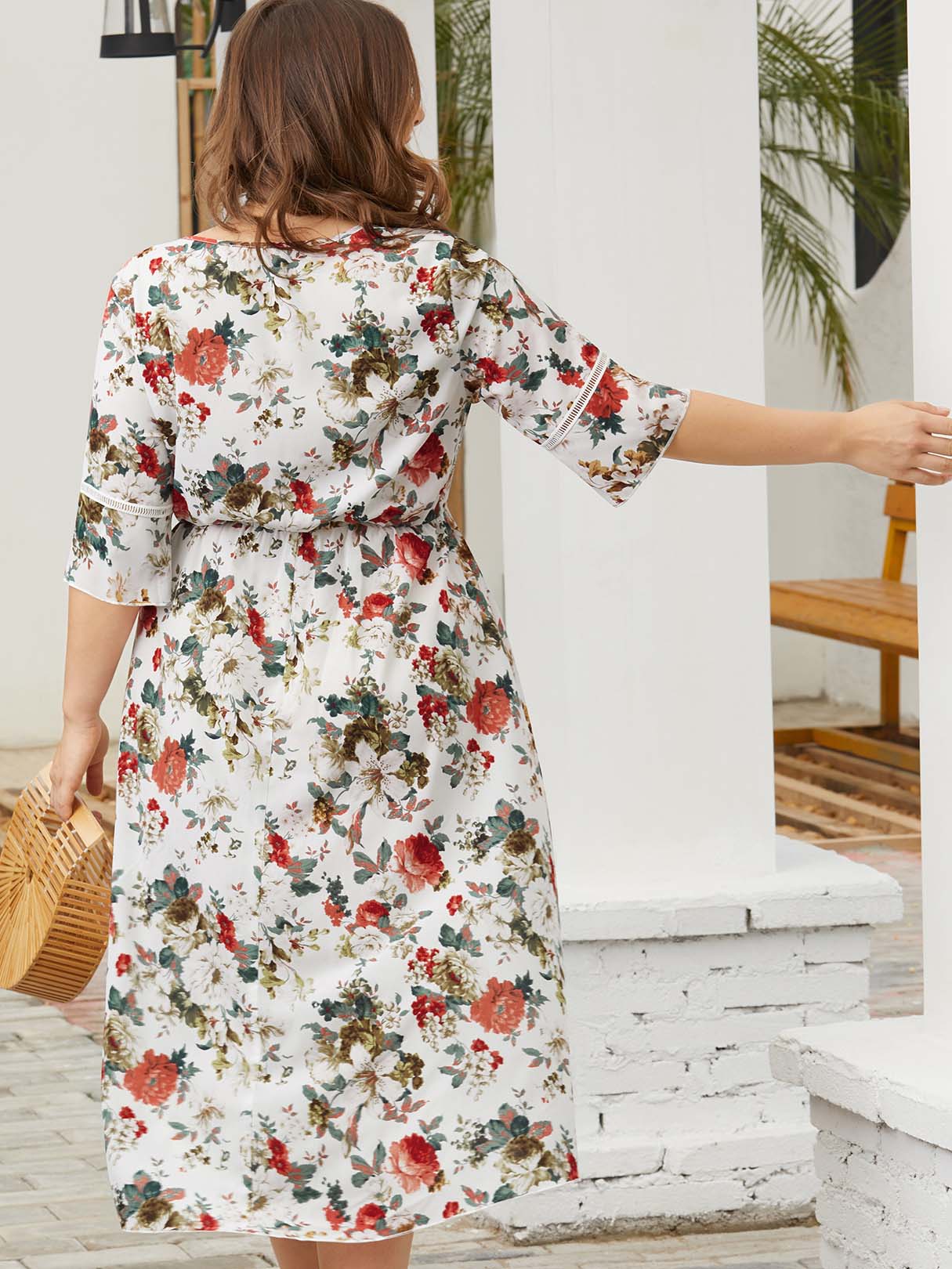 OEM ODM Womens Short Sleeve Plus Size Dress