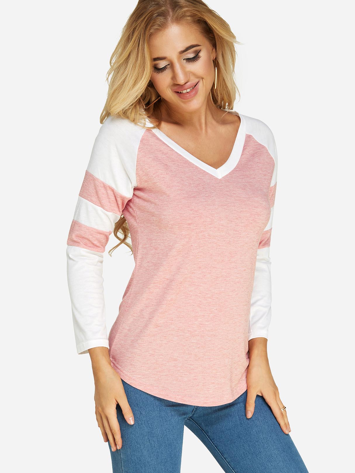 ODM Ladies Long Sleeve T-Shirts
