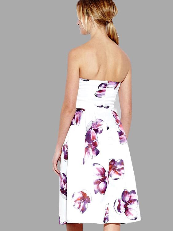 NEW FEELING Womens Multi Floral Dresses