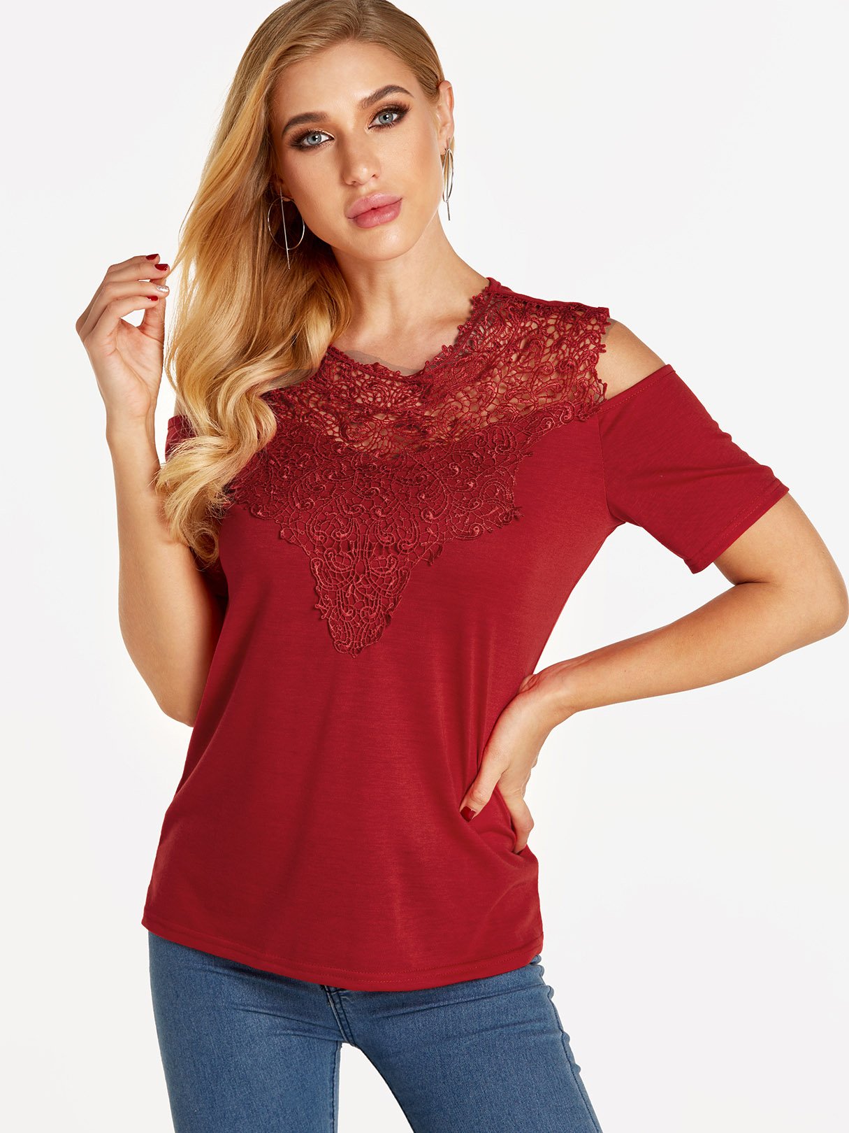 ODM Ladies Short Sleeve T-Shirts