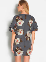NEW FEELING Womens Grey Mini Dresses