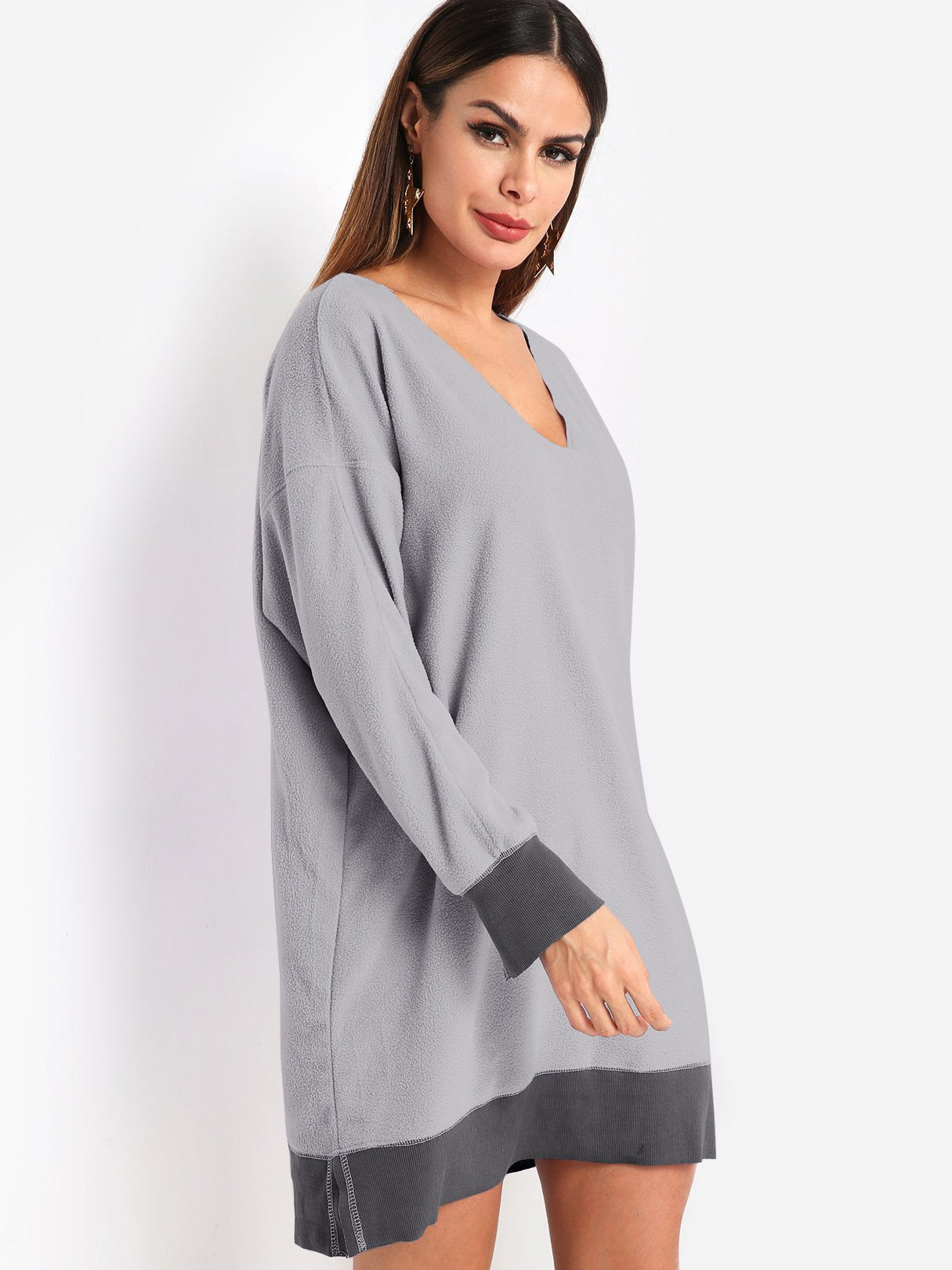 ODM Ladies Long Sleeve Shirt Dresses