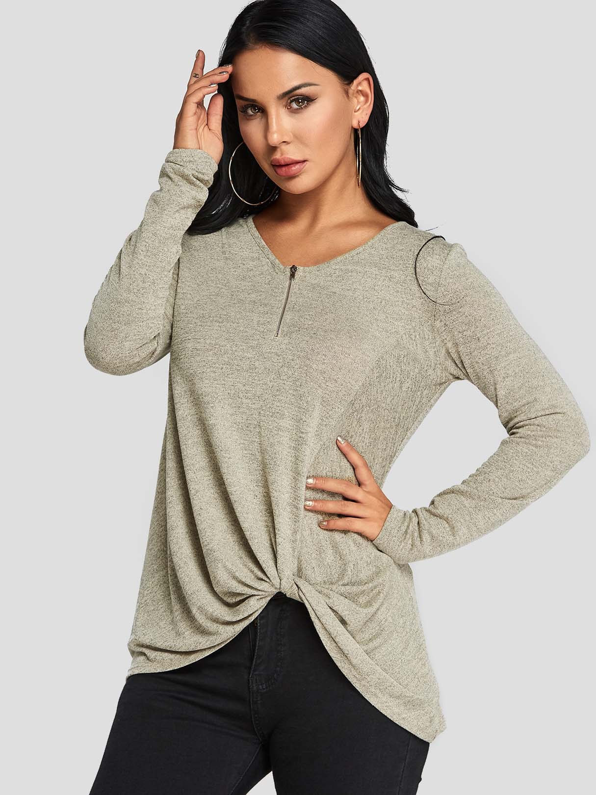 OEM Ladies Apricot T-Shirts