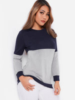 NEW FEELING Womens Navy T-Shirts