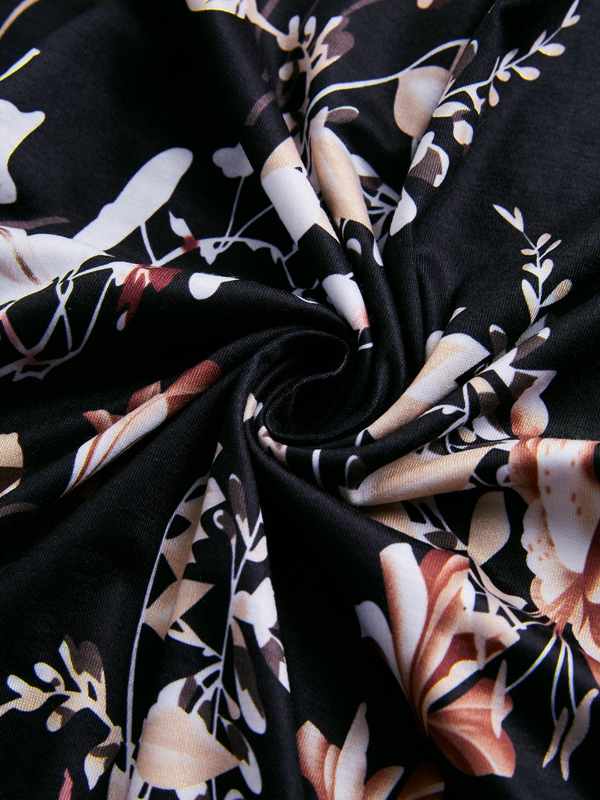 Custom Maxi Dress Black White