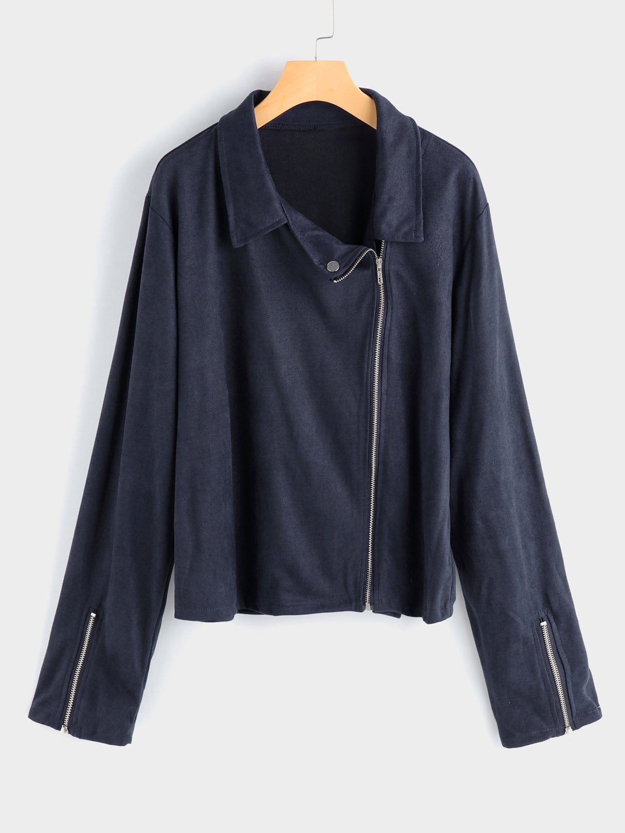 OEM ODM Ladies Black Plus Size Coats & Jackets