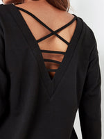 OEM ODM Womens Long Sleeve Mini Dress