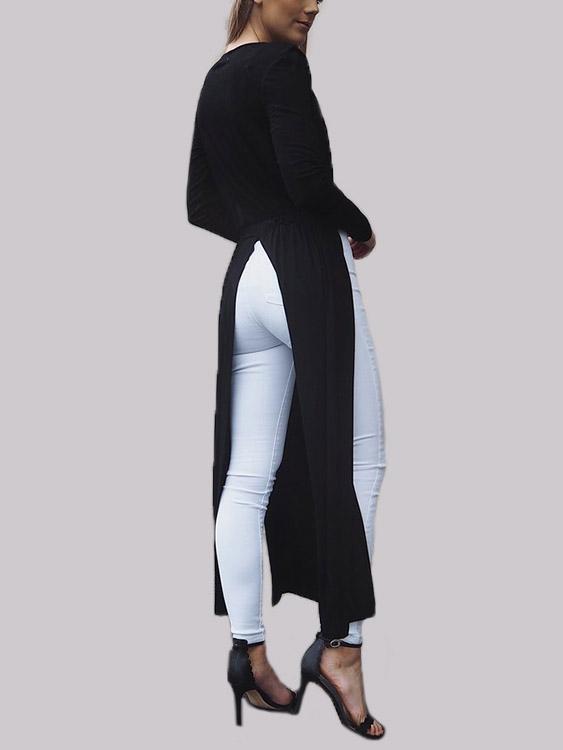 NEW FEELING Womens Black Casual Dresses