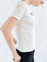 OEM Ladies White T-Shirts
