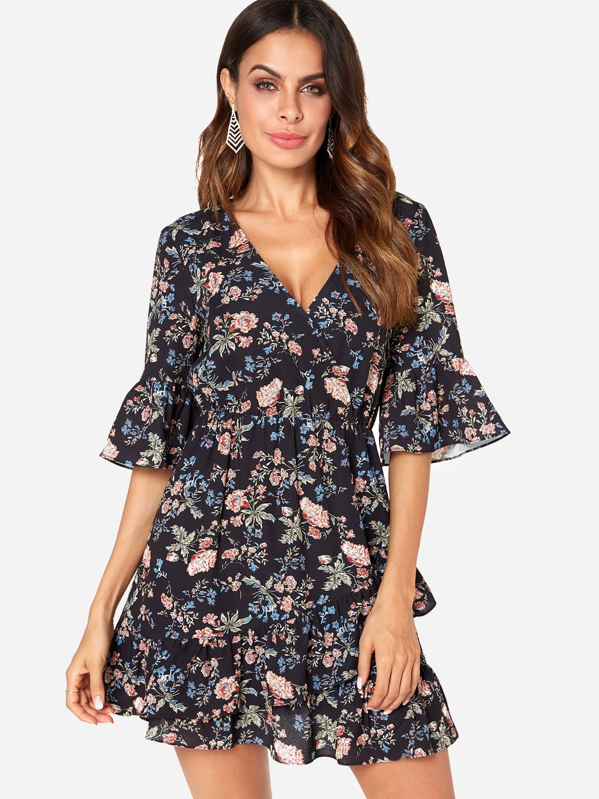ODM Ladies Half Sleeve Dresses