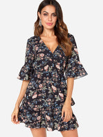 ODM Ladies Half Sleeve Dresses