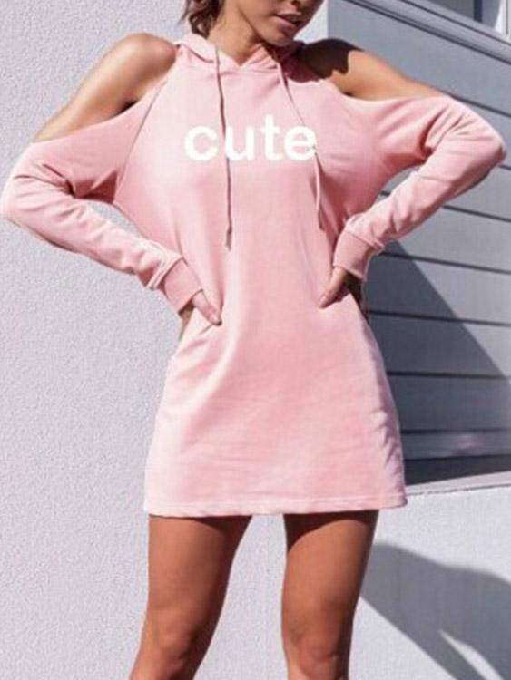 OEM Ladies Pink Mini Dresses