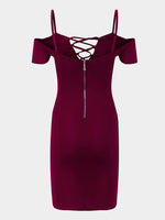 Custom Womens Black Mini Dresses