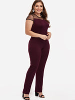OEM Ladies Burgundy Plus Size Bottoms