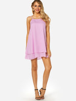 OEM ODM Womens Blue Mini Dresses