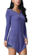 OEM Ladies Blue Mini Dresses