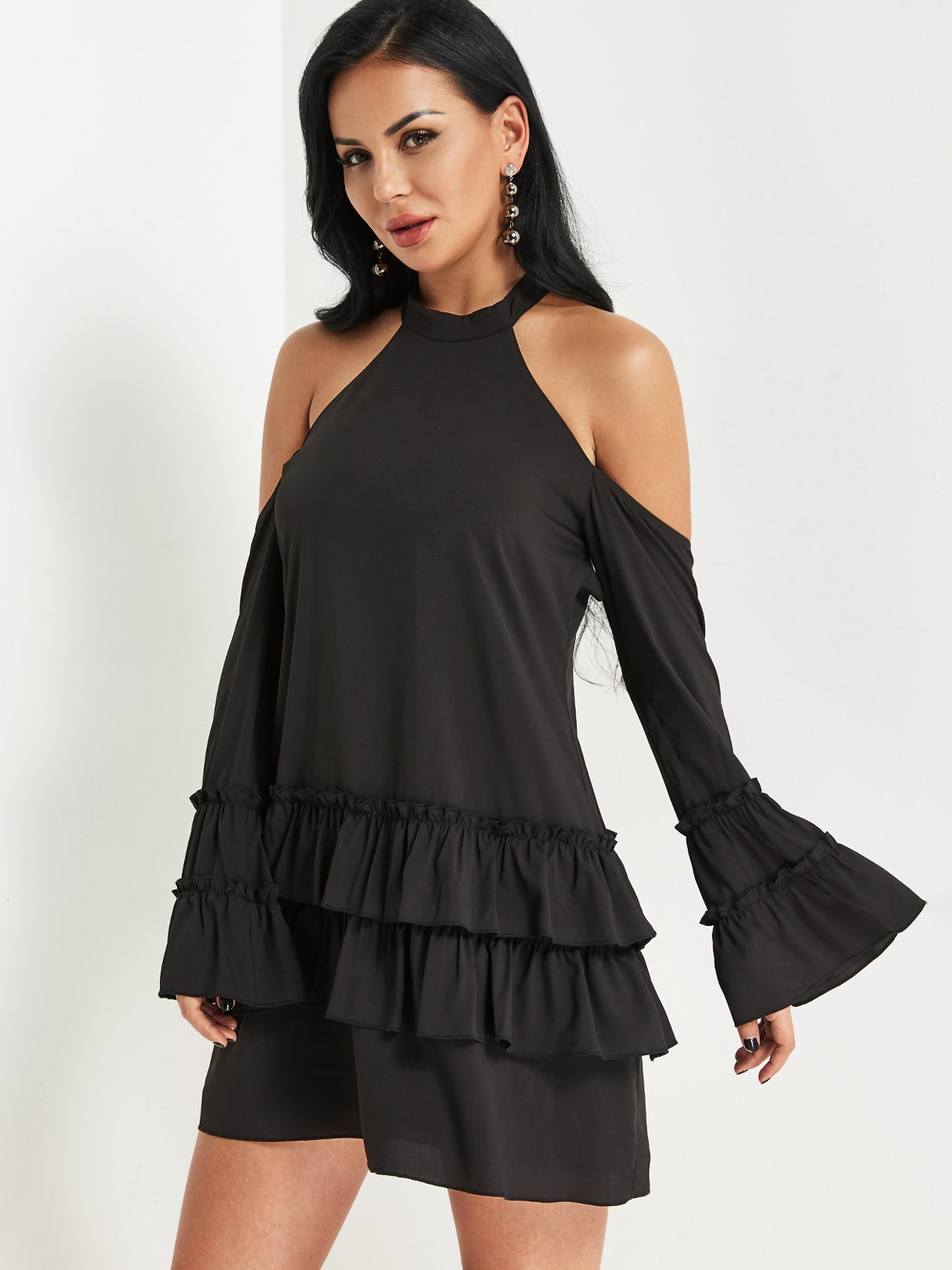 OEM Ladies Black Sexy Dresses