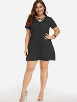 Women's Plus Size Dresses With Sleeves