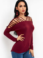 OEM Ladies Burgundy T-Shirts