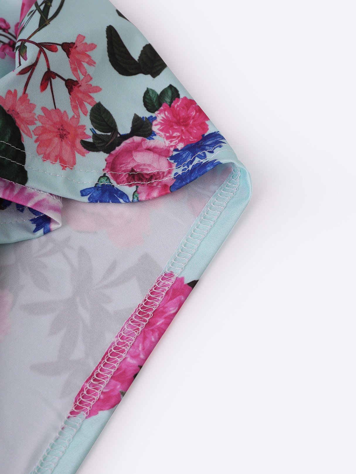 Custom Womens Floral Print Maxi Dress