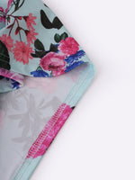 Custom Womens Floral Print Maxi Dress