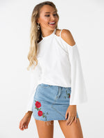 OEM Ladies White T-Shirts