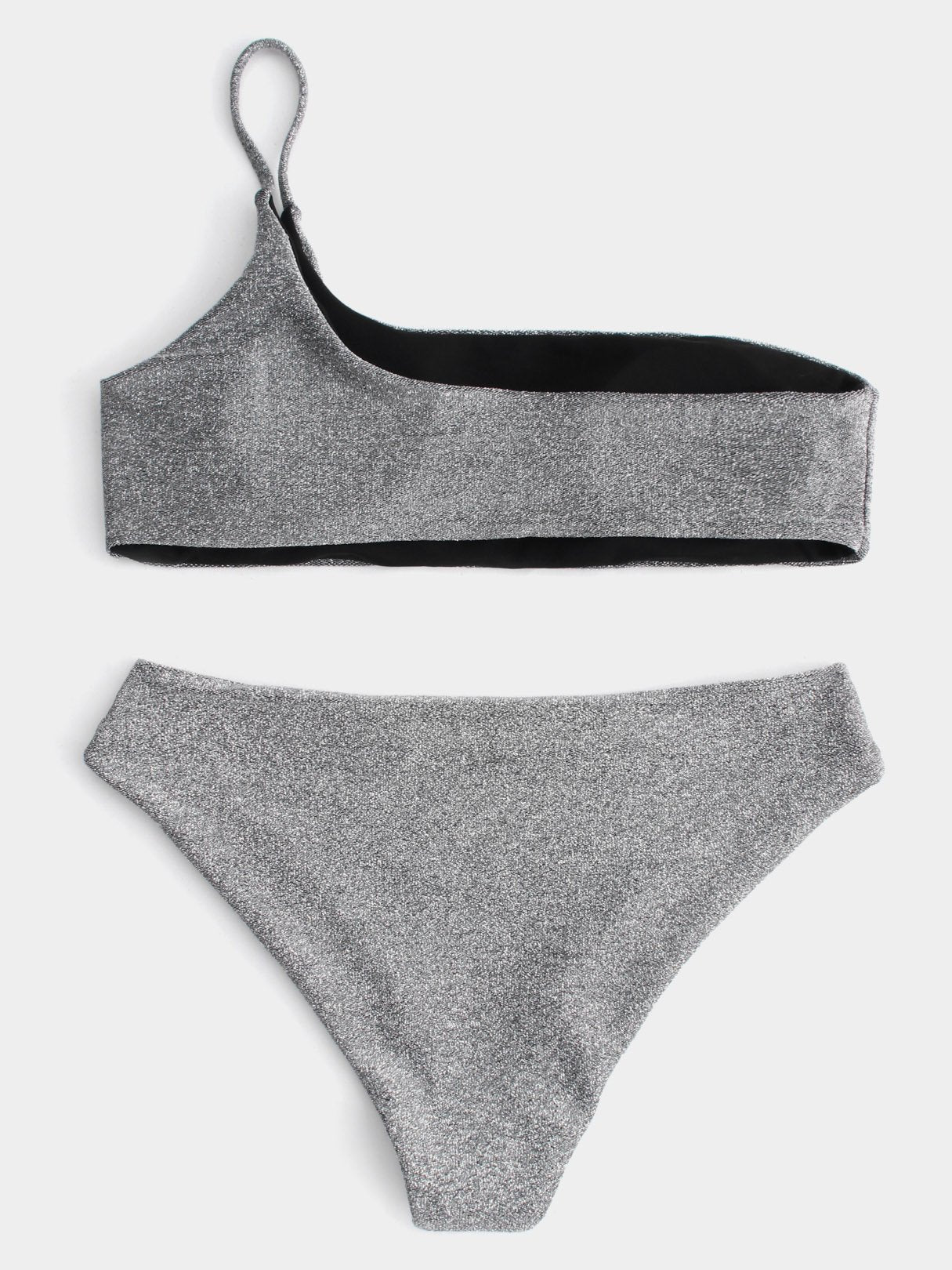 NEW FEELING Womens Silver Bikinis