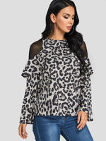 ODM Ladies Long Sleeve Blouses
