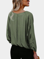 NEW FEELING Womens Green T-Shirts