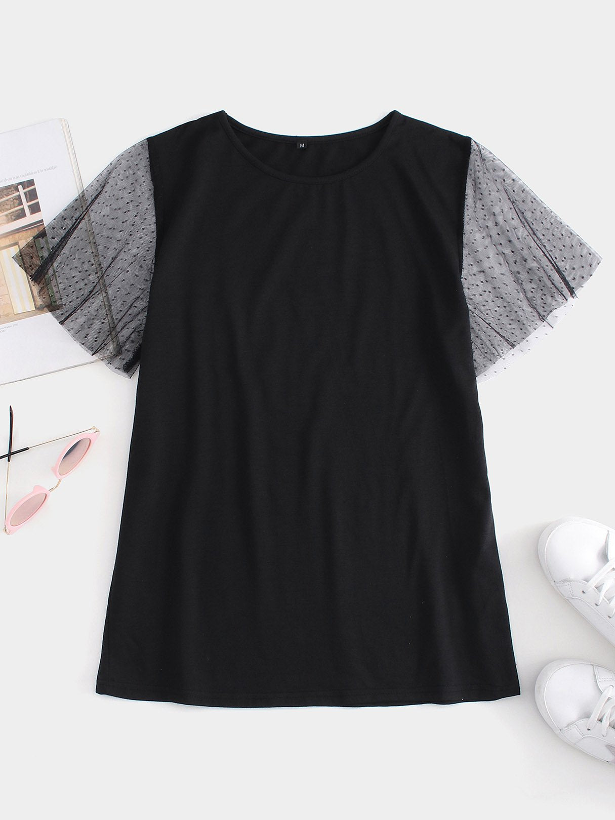 OEM ODM Womens Black T-Shirts