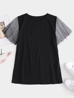 OEM ODM Womens Black T-Shirts