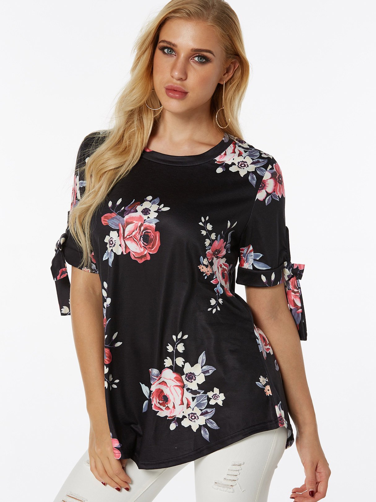 Custom Black Tops For Women