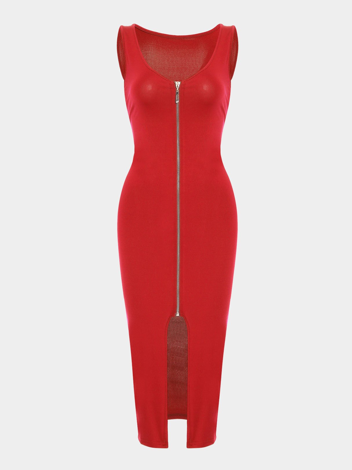 NEW FEELING Womens Red Bodycon Dresses