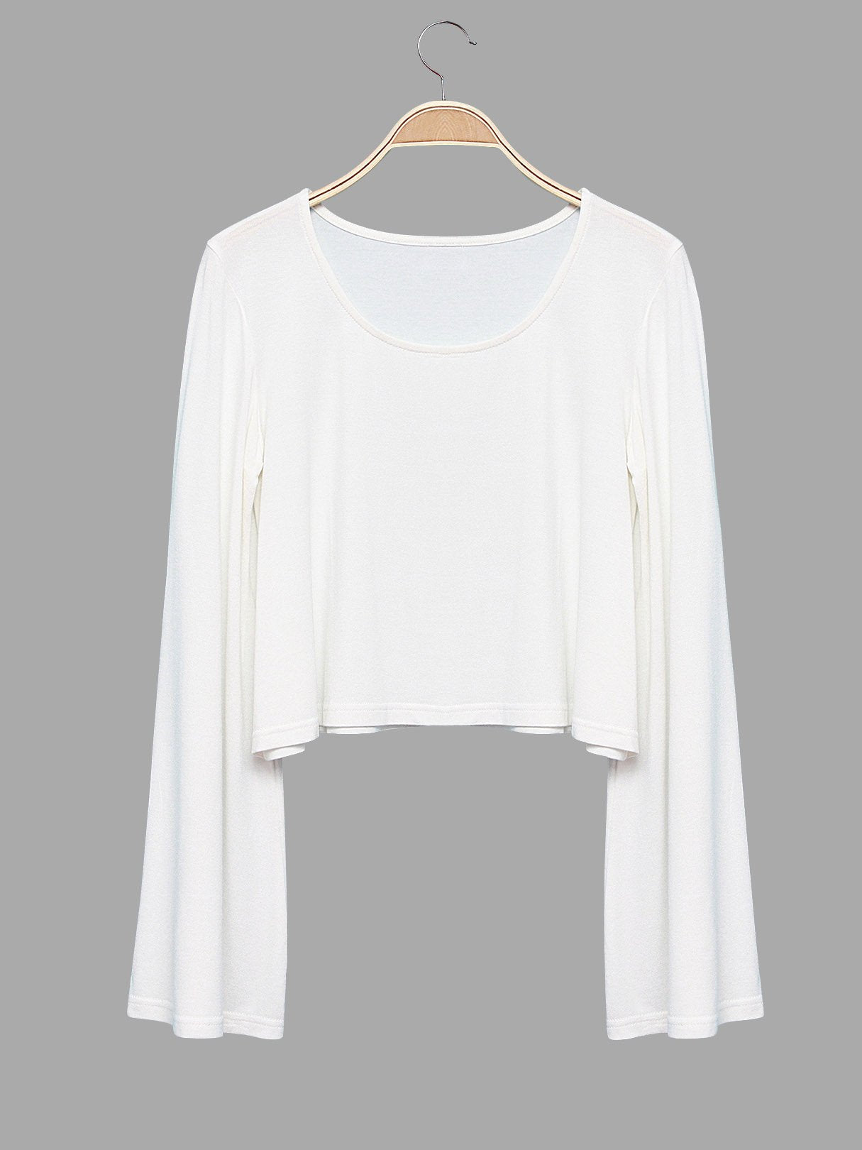 NEW FEELING Womens White T-Shirts