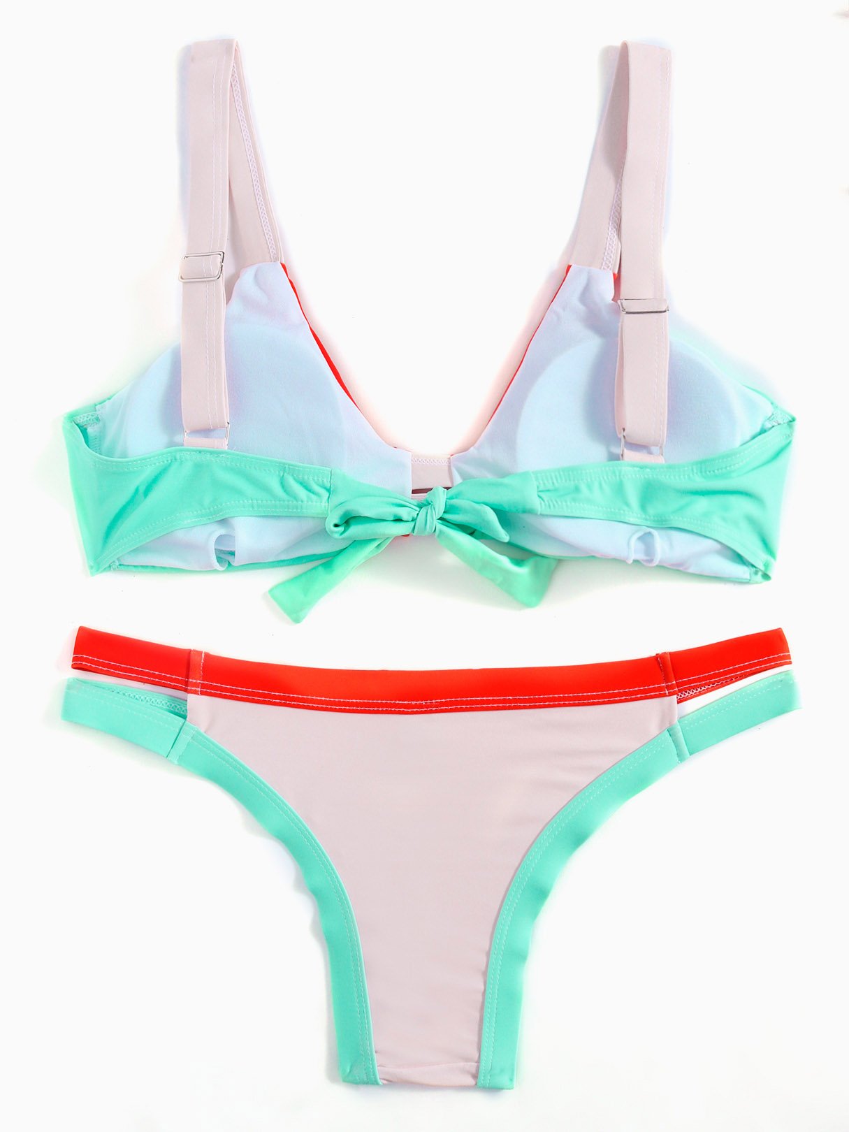 NEW FEELING Womens Khaki Bikinis