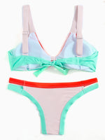 NEW FEELING Womens Khaki Bikinis