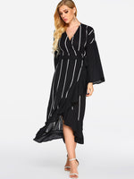 OEM Ladies Black Maxi Dresses