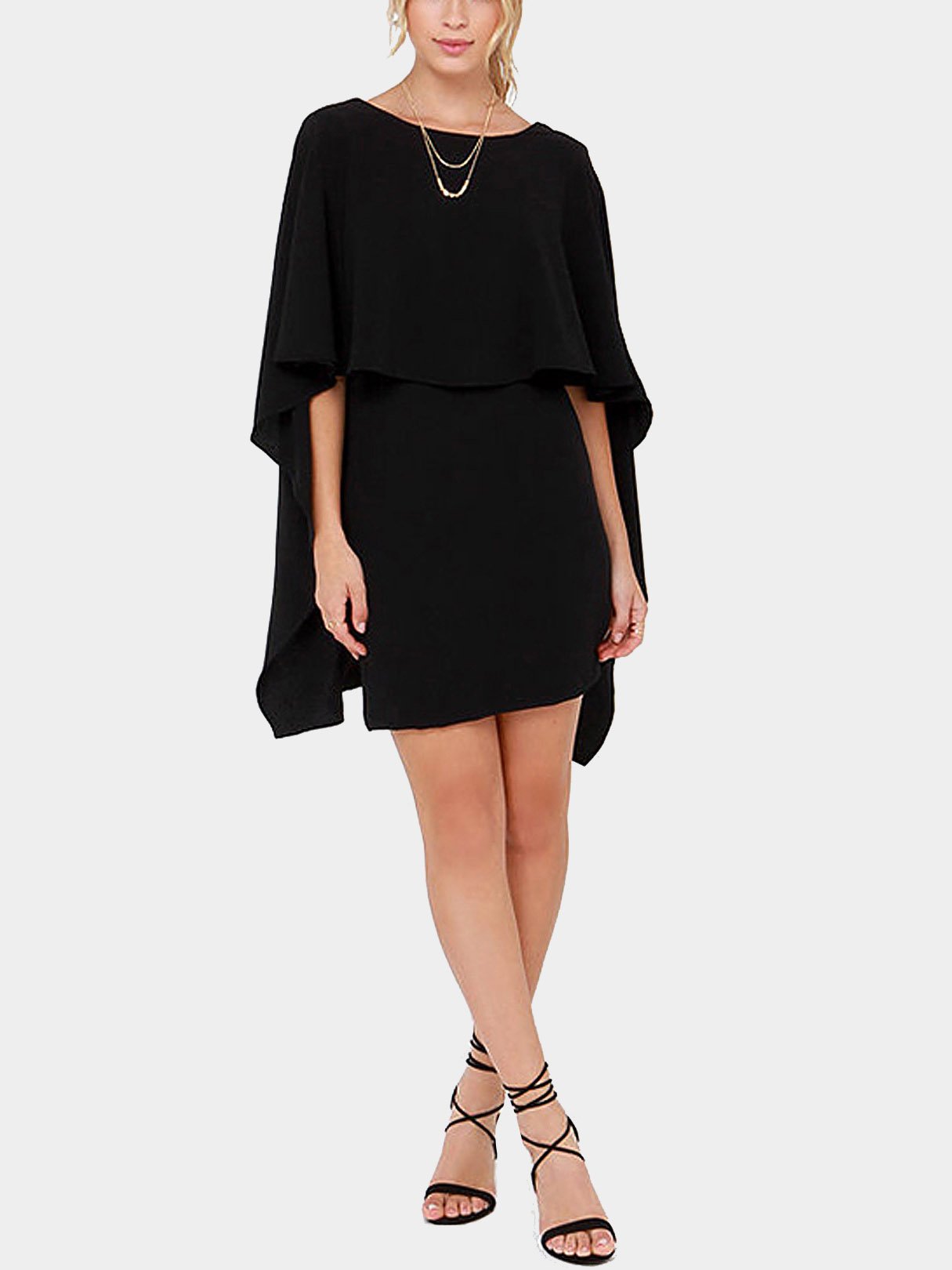 NEW FEELING Womens Black Sexy Dresses