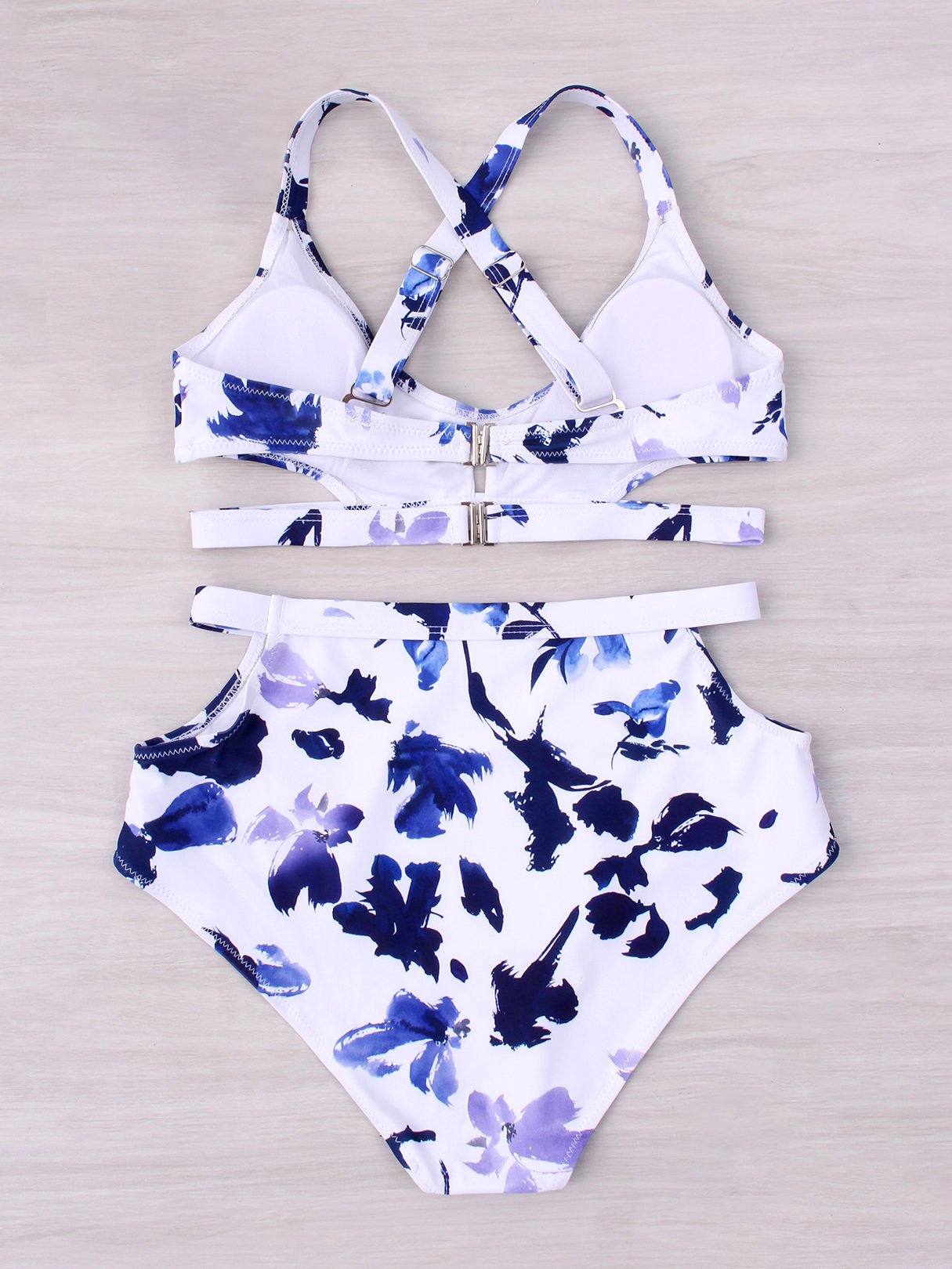 NEW FEELING Womens Floral Bikinis