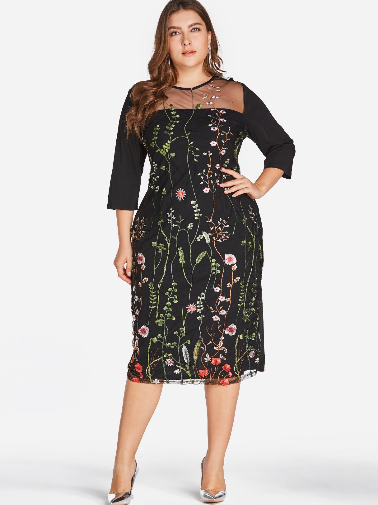 OEM ODM Flattering Plus Size Cocktail Dresses