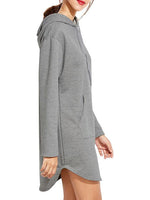 OEM Ladies Grey Casual Dresses